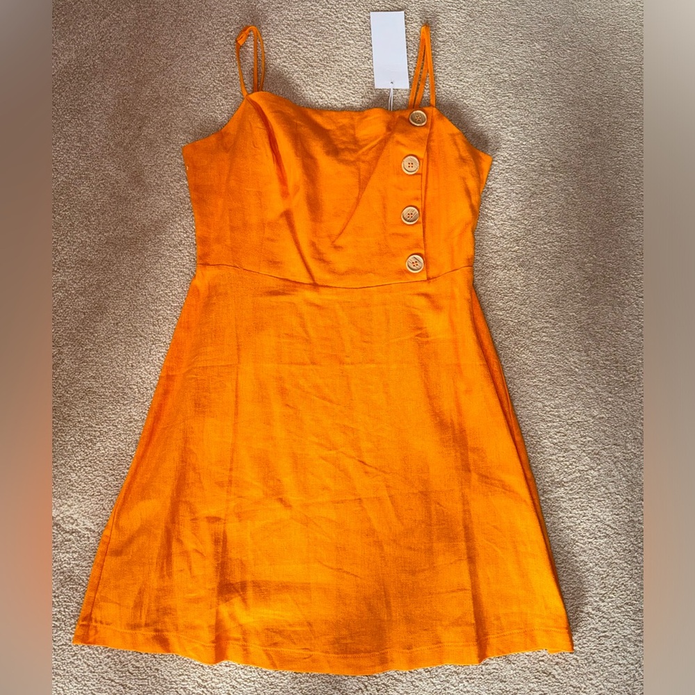 Orange dress